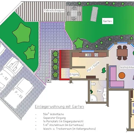 Апартаменты Ferienwohnung